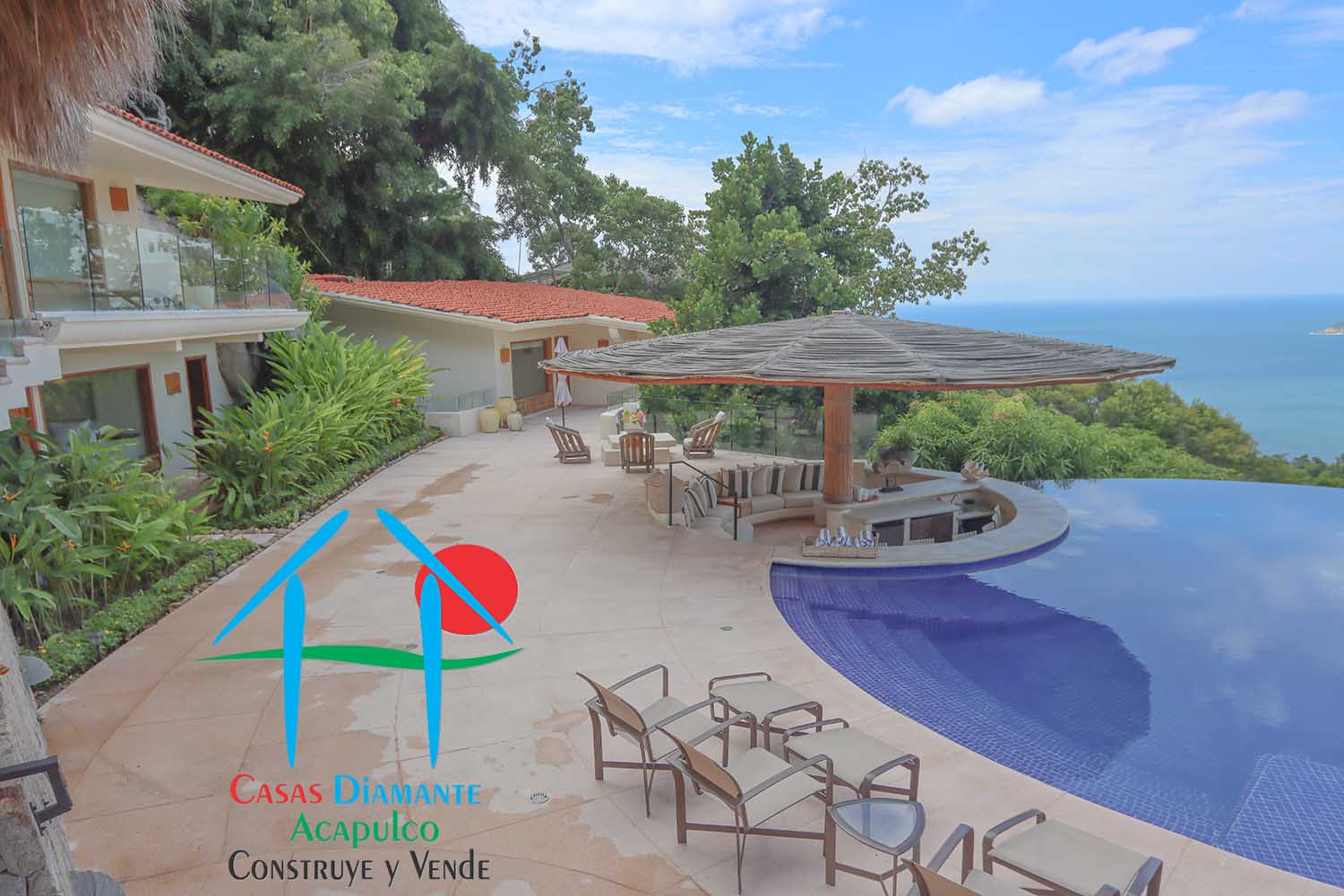 Casa 8 Caballos - Terraza con alberca 5